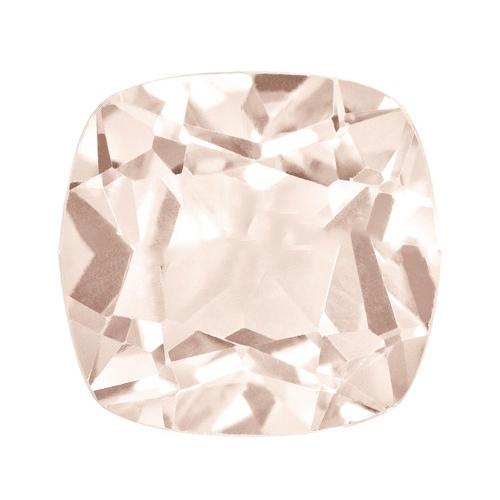 Cushion shape Natural AAA Morganite Gemstone 8.5mm (3.20 ct)