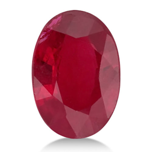 Oval shape Lab Created AAA Ruby Gemstone 5x4mm (0.50 ct)