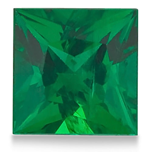 Princess shape Natural AA Emerald Gemstone 5.5mm (1 ct)