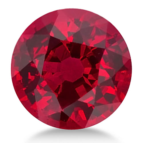 Round shape Natural A Ruby Gemstone 7.5mm (2 ct)